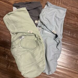 Keababies Organic Cotton Velcro Swaddles